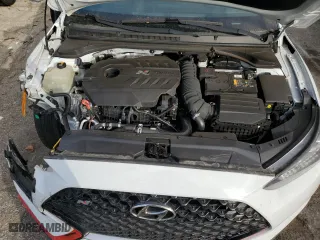 2019 Hyundai Veloster N with VIN KMHT36AH4KU001624, listed as a Copart auction lot 79300764 with 23,232 mi miles and Salvage Title. Bid and sale history available at carsss.com. Image 11.