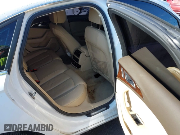 2015 Audi A6 2.0T Premium Plus with VIN WAUGFAFC6FN012134, listed as a IAAI auction lot 41363086 with 103,339 mi miles. Bid and sale history available at carsss.com. Image 8.