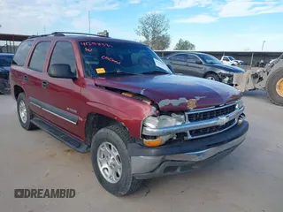 2002 Chevrolet Tahoe LS with VIN 1GNEC13V02R224336, listed as a IAAI auction lot 41258584 with 295,062 mi miles. Bid and sale history available at carsss.com. Image 1.