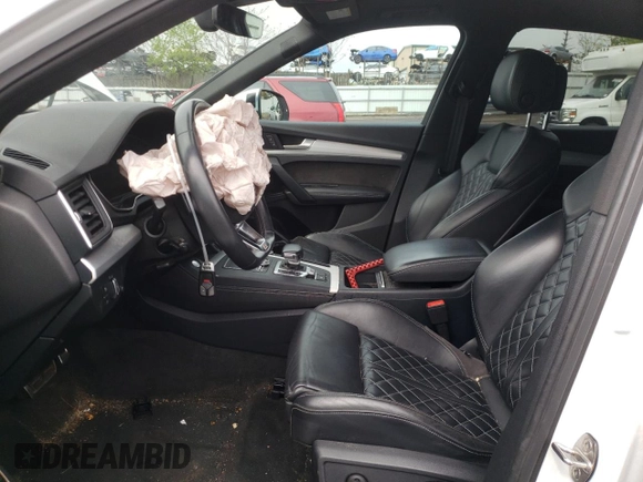 2019 Audi SQ5 Premium Plus with VIN WA1B4AFY8K2023480, listed as a Copart auction lot 52911634 with 73,433 mi miles and Salvage Title. Bid and sale history available at DreamBid. Image 7.