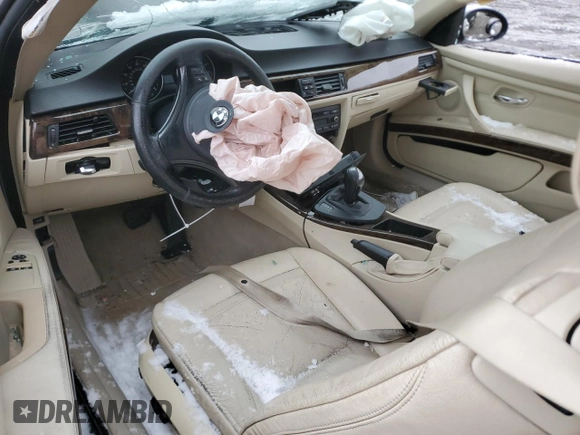 2009 BMW 3 Series 328i xDrive with VIN WBAWV53519P079602, listed as a Copart auction lot 43952555 with Not Provided miles and Salvage Title. Bid and sale history available at carsss.com. Image 8.