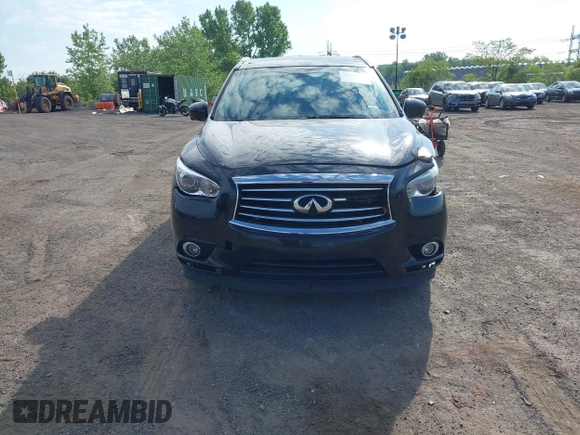 2014 Infiniti QX60 with VIN 5N1AL0MM9EC525598, listed as a IAAI auction lot 42212187 with 146,256 mi miles and . Bid and sale history available at carsss.com. Image 6.