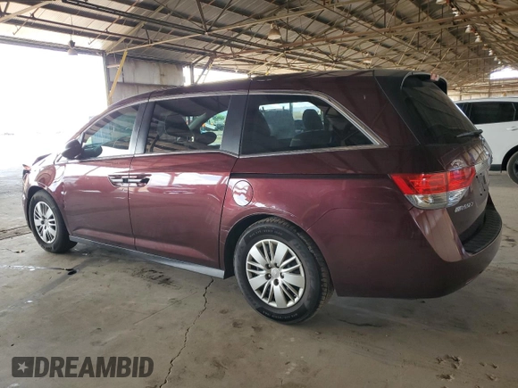 2014 Honda Odyssey LX с VIN 5FNRL5H23EB065144, выставлен на аукционе Copart как лот 59421445 с пробегом 78 702 миль миль и Списание • Salvage title. История ставок и продаж доступна на DreamBid. Изображение 2.