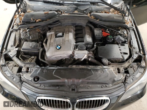 2007 BMW 5 Series 530xi with VIN WBANF73537CU22743, listed as a Copart auction lot 51492785 with 169,366 mi miles and Non Repairable. Bid and sale history available at carsss.com. Image 11.