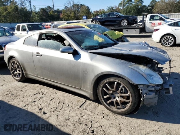 2006 Infiniti G35 Coupe with VIN JNKCV54E16M722398, listed as a Copart auction lot 82439294 with 0 mi miles and Salvage Title. Bid and sale history available at carsss.com. Image 4.