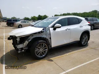 2024 Lexus NX 350h Luxury с VIN 2T2HKCEZ3RC020084, выставлен на аукционе Copart как лот 59913055 с пробегом 35 979 миль миль и Списание • Salvage title. История ставок и продаж доступна на DreamBid. Изображение 1.