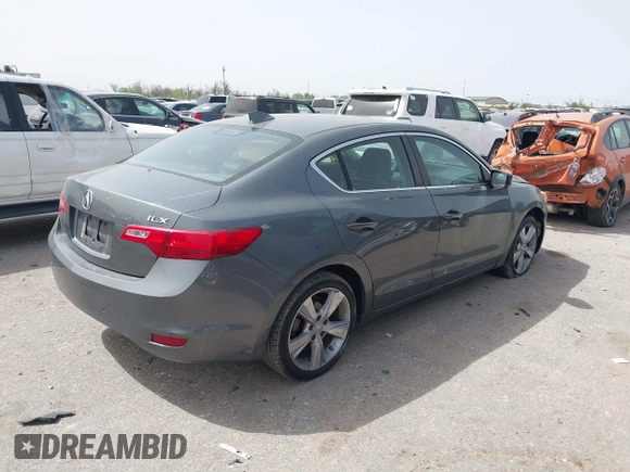 2013 Acura ILX Premium Pkg with VIN 19VDE1F57DE002233, listed as a IAAI auction lot 41833082 with 143,521 mi miles. Bid and sale history available at carsss.com. Image 4.