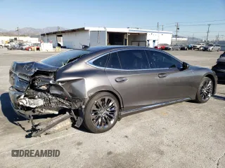 2023 Lexus LS with VIN JTHD51FF9P5018075, listed as a Copart auction lot 75315043 with 28,295 mi miles. Bid and sale history available at carsss.com. Image 3.