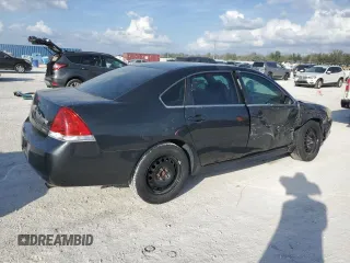 2013 Chevrolet Impala Police with VIN 2G1WD5E39D1261192, listed as a Copart auction lot 45577065 with 53,892 mi miles and Salvage Title. Bid and sale history available at carsss.com. Image 3.