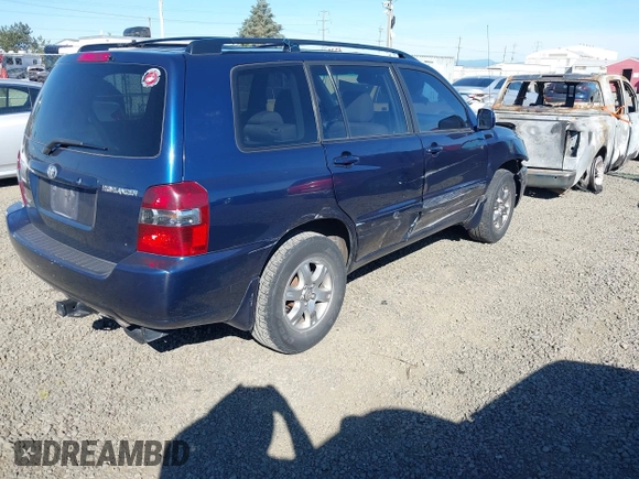 2004 Toyota Highlander z VIN JTEEP21A840042289, wystawiony jako IAAI lot #42189973 z przebiegiem 232 368 mil mil oraz . Historia ofert i sprzedaży dostępna na DreamBid. Obrazek 4.