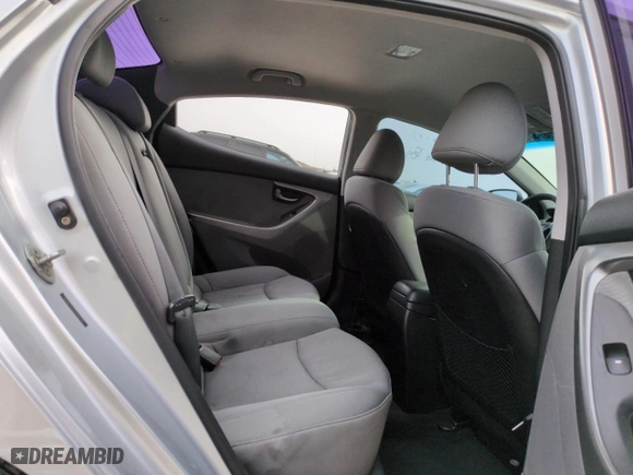 2012 Hyundai Elantra GLS PZEV with VIN 5NPDH4AE6CH082187, listed as a Copart auction lot 50733205 with 124,521 mi miles and Salvage Title. Bid and sale history available at carsss.com. Image 10.