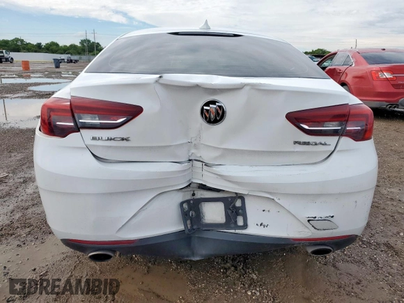 2018 Buick Regal Essence with VIN W04GP6SX4J1127816, listed as a Copart auction lot 58793905 with 86,501 mi miles and Salvage title. Bid and sale history available at DreamBid. Image 6.