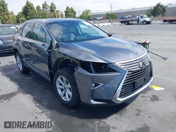 2017 Lexus RX 350 z VIN 2T2ZZMCA7HC035348, wystawiony jako IAAI lot #42357182 z przebiegiem 88 934 mil mil oraz . Historia ofert i sprzedaży dostępna na DreamBid. Obrazek 1.