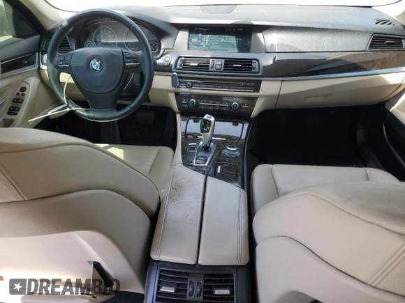 2013 BMW 5 Series 535i with VIN WBAFR7C56DC827227, listed as a Copart auction lot 50571785 with 104,128 mi miles and Clean Title. Bid and sale history available at DreamBid. Image 8.
