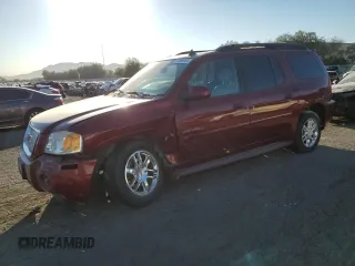2006 GMC Envoy XL Denali with VIN 1GKES66M766163803, listed as a Copart auction lot 75289784 with 194,386 mi miles and Salvage Title. Bid and sale history available at carsss.com. Image 1.