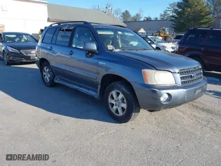 2003 Toyota Highlander with VIN JTEHF21A630152014, listed as a IAAI auction lot 41350269 with 167,444 mi miles. Bid and sale history available at carsss.com. Image 1.