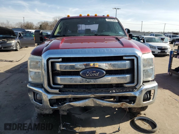 2015 Ford Super Duty F-250 SRW Lariat with VIN 1FT7W2BT5FED52776, listed as a Copart auction lot 44997645 with 245,240 mi miles and Salvage Title. Bid and sale history available at carsss.com. Image 5.