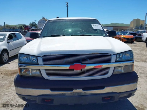 2004 Chevrolet Silverado 1500 Crew Cab LS with VIN 2GCEC13T141358677, listed as a IAAI auction lot 41873052 with NaN miles. Bid and sale history available at carsss.com. Image 6.