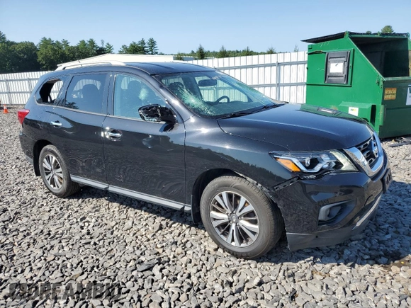 2018 Nissan Pathfinder Platinum with VIN 5N1DR2MM2JC677627, listed as a Copart auction lot 69255764 with 49,562 mi miles and Salvage title. Bid and sale history available at DreamBid. Image 4.