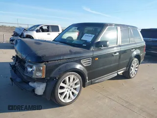 2008 Land Rover Range Rover Sport SC with VIN SALSH23408A144741, listed as a IAAI auction lot 40985850 with 110,878 mi miles. Bid and sale history available at carsss.com. Image 2.