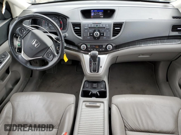 2013 Honda CR-V EX-L with VIN 2HKRM4H76DH618694, listed as a Copart auction lot 49102195 with 105,091 mi miles and Salvage Title. Bid and sale history available at carsss.com. Image 8.