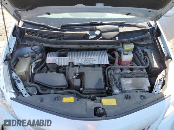 2012 Toyota Prius Two z VIN JTDZN3EU1C3052097, wystawiony jako Copart lot #59036025 z przebiegiem 246 911 mil mil oraz Szkoda całkowita • Salvage title. Historia ofert i sprzedaży dostępna na DreamBid. Obrazek 11.
