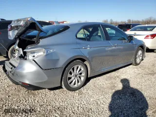2023 Toyota Camry LE with VIN 4T1R11AK0PU832169, listed as a Copart auction lot 49465085 with 24,635 mi miles and Salvage Title. Bid and sale history available at carsss.com. Image 3.