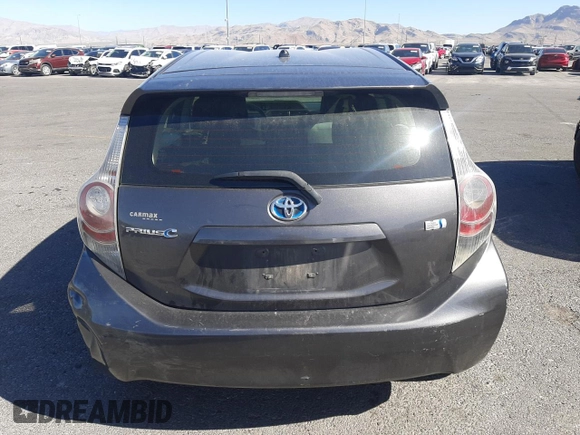 2012 Toyota Prius One z VIN JTDKDTB35C1011452, wystawiony jako Copart lot #57456855 z przebiegiem 120 545 mil mil oraz Szkoda całkowita • Salvage title. Historia ofert i sprzedaży dostępna na DreamBid. Obrazek 6.
