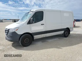 2021 Mercedes-Benz Sprinter Cargo with VIN W1Y70BGY1MT061122, listed as a Copart auction lot 45013915 with 58,631 mi miles and Salvage Title. Bid and sale history available at carsss.com. Image 1.