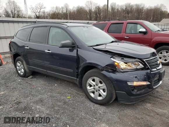 2016 Chevrolet Traverse LS with VIN 1GNKRFED5GJ298991, listed as a Copart auction lot 48320815 with 104,563 mi miles and Salvage Title. Bid and sale history available at carsss.com. Image 4.