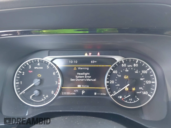 2023 Nissan Pathfinder SL with VIN 5N1DR3CC8PC251318, listed as a IAAI auction lot 42231262 with 22,039 mi miles and . Bid and sale history available at DreamBid. Image 7.
