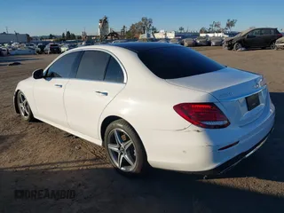 2020 Mercedes-Benz E-Class E 350 with VIN WDDZF8DBXLA741096, listed as a IAAI auction lot 41383509 with 45,559 mi miles. Bid and sale history available at carsss.com. Image 3.