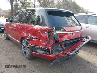 2016 Land Rover Range Rover Supercharged z VIN SALGS2EF4GA288202, wystawiony jako IAAI lot #41900650 z przebiegiem 99 504 mil mil oraz . Historia ofert i sprzedaży dostępna na DreamBid. Obrazek 6.
