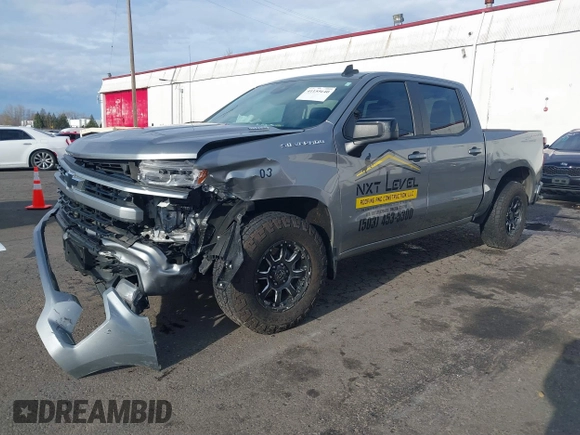 2023 Chevrolet Silverado 1500 RST with VIN 1GCUDEE80PZ186386, listed as a IAAI auction lot 41155640 with 23,442 mi miles. Bid and sale history available at carsss.com. Image 17.