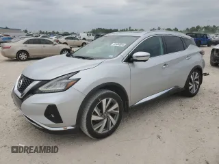 2020 Nissan Murano SL z VIN 5N1AZ2CJ2LN126163, wystawiony jako Copart lot #53400585 z przebiegiem 58 449 mil mil oraz Szkoda całkowita • Salvage title. Historia ofert i sprzedaży dostępna na DreamBid. Obrazek 1.