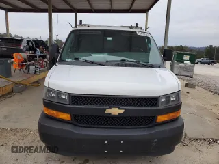 2020 Chevrolet Express Cargo Van with VIN 1GCWGAFP3L1263369, listed as a Copart auction lot 42049285 with 0 mi miles and Clean Title. Bid and sale history available at carsss.com. Image 5.