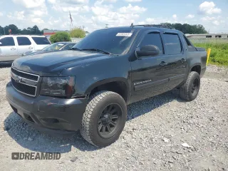2007 Chevrolet Avalanche LTZ with VIN 3GNFK123X7G199783, listed as a Copart auction lot 62085045 with 231,561 mi miles and Salvage title. Bid and sale history available at DreamBid. Image 1.