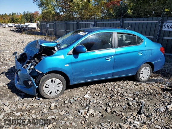 2017 Mitsubishi Mirage ES with VIN ML32F3FJ2HH004236, listed as a Copart auction lot 74567824 with Not provided miles and Non repairable. Bid and sale history available at DreamBid. Image 1.