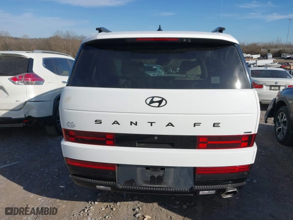 2024 Hyundai Santa Fe Calligraphy with VIN 5NMP5DGL4RH014245, listed as a IAAI auction lot 41672038 with 14,658 mi miles. Bid and sale history available at carsss.com. Image 16.