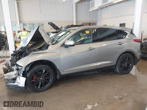 2019 Acura RDX with VIN 5J8TC2H38KL028064, listed as a IAAI auction lot 41592631 with 1 mi miles. Bid and sale history available at carsss.com. Image 15.