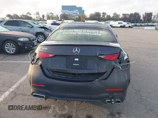 2024 Mercedes-Benz C 300 with VIN W1KAF4GB4RR170782, listed as a IAAI auction lot 40947069 with 4,800 mi miles and . Bid and sale history available at DreamBid. Image 17.