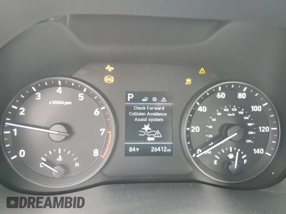 2020 Hyundai Accent Limited with VIN 3KPC34A69LE097998, listed as a Copart auction lot 74094674 with 26,412 mi miles and Salvage Title. Bid and sale history available at carsss.com. Image 9.