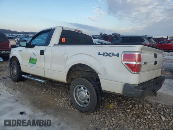 2010 Ford F-150 XL with VIN 1FTMF1EW3AFD75950, listed as a Copart auction lot 42587125 with 137,761 mi miles and Salvage Title. Bid and sale history available at DreamBid. Image 2.