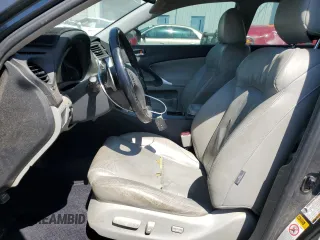 2006 Lexus IS 250 with VIN JTHBK262665019069, listed as a Copart auction lot 53447695 with 181,359 mi miles and Salvage title. Bid and sale history available at DreamBid. Image 7.