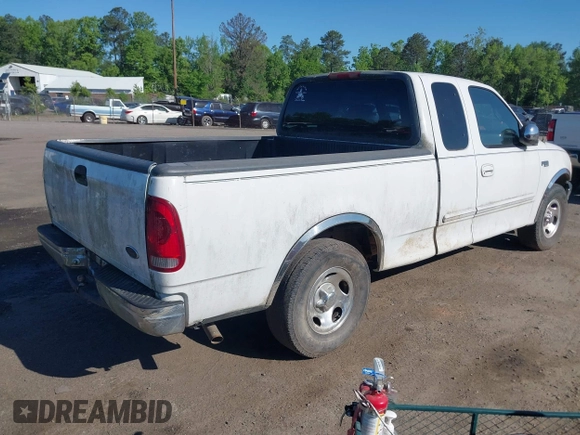 2002 Ford F-150 XL with VIN 1FTRX17272NA51467, listed as a IAAI auction lot 42095907 with 1 mi miles. Bid and sale history available at carsss.com. Image 4.