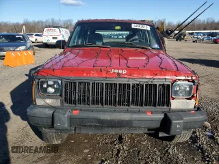 1997 Jeep Cherokee SE with VIN 1J4FJ28S9VL501171, listed as a Copart auction lot 44863615 with 206,592 mi miles and Salvage Title. Bid and sale history available at carsss.com. Image 5.