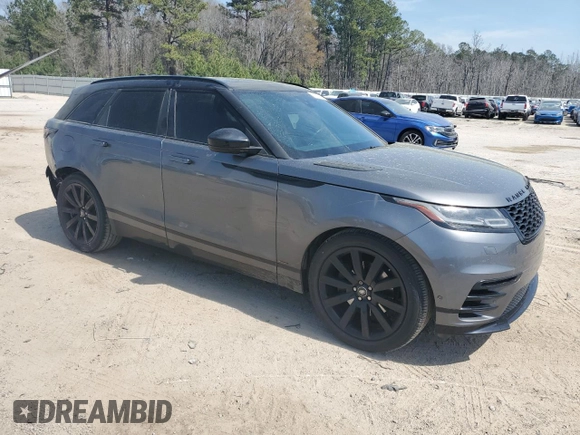 2018 Land Rover Range Rover Velar R-Dynamic SE with VIN SALYL2RV7JA756031, listed as a Copart auction lot 49412725 with 78,630 mi miles and Salvage Title. Bid and sale history available at carsss.com. Image 4.