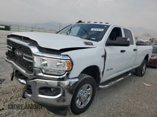 2021 Ram 2500 Tradesman with VIN 3C6UR5HJXMG607601, listed as a Copart auction lot 66101514 with 104,715 mi miles and Salvage Title. Bid and sale history available at carsss.com. Image 1.