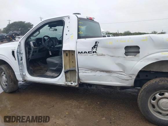 2023 Ford F-150 XL with VIN 1FTMF1CP7PKD46382, listed as a IAAI auction lot 41324488 with 90,976 mi miles and . Bid and sale history available at carsss.com. Image 15.