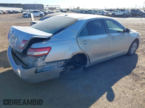 2011 Toyota Camry LE with VIN 4T1BF3EK8BU637910, listed as a IAAI auction lot 41650755 with 191,202 mi miles. Bid and sale history available at carsss.com. Image 4.